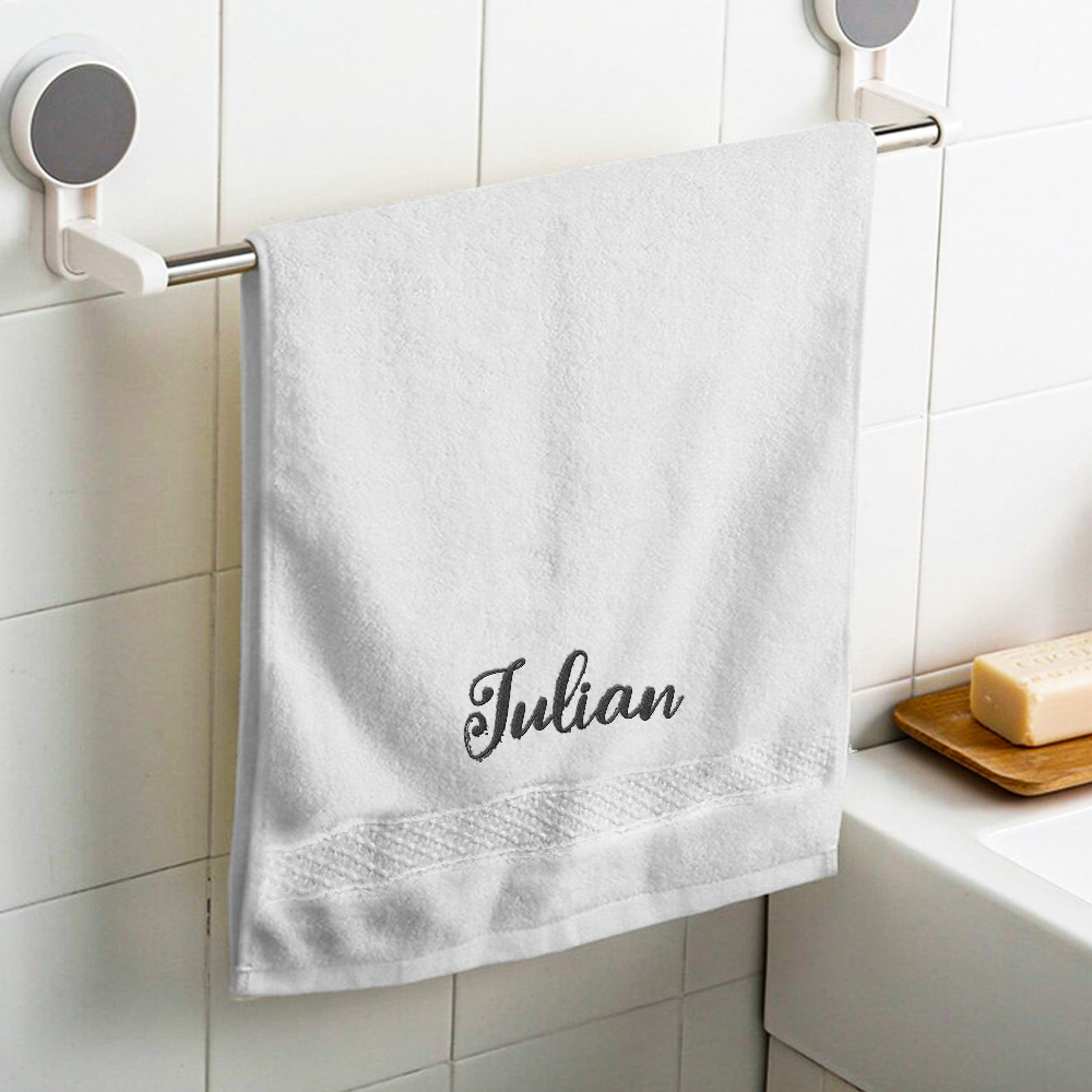 Custom Embroidered Towels Personalized Name Towel MadeMine