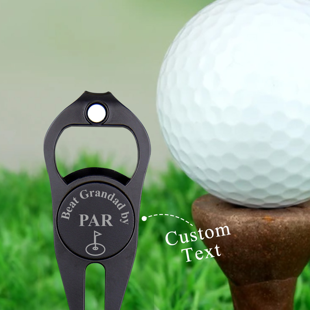 Custom Golf Ball Markers Flag Bottle Opener Golf Fork Ball Marker Gifts